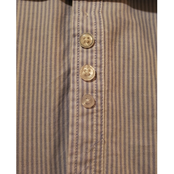 Saks Fifth Avenue trim fit long sleeve button-up - Picture 5 of 7